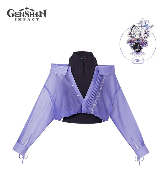 [Official Merch] Genshin Impact Citlali Impression Shirt & Knit Set