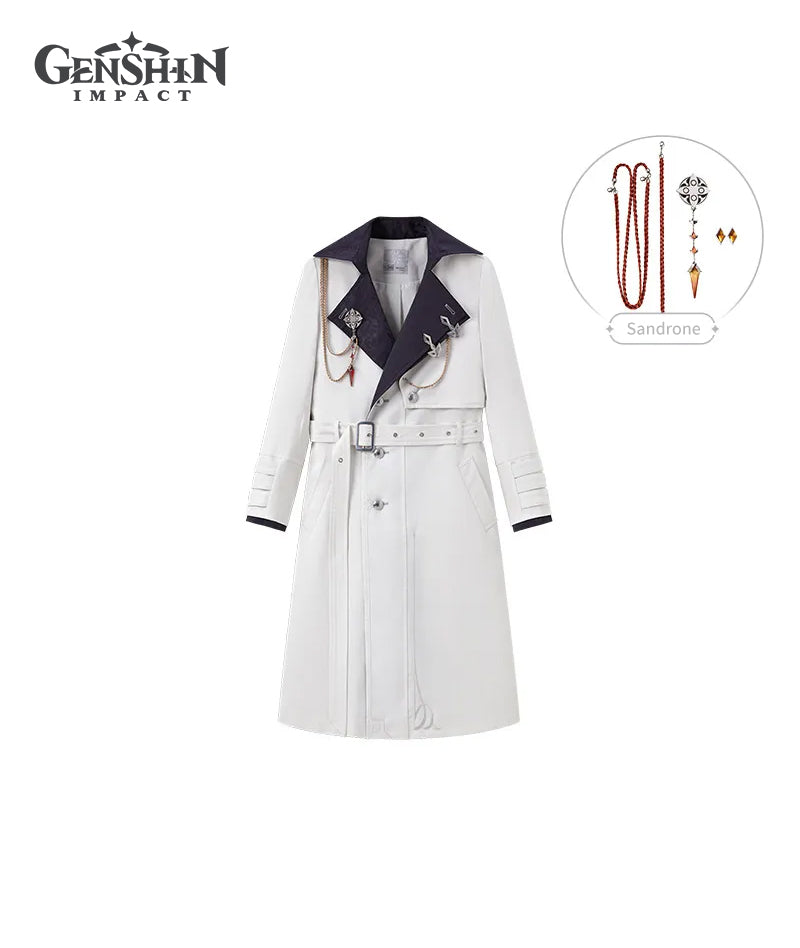 [Official Merch] Genshin Impact Frost and Flame Series Fatui Harbingers Trench Coat