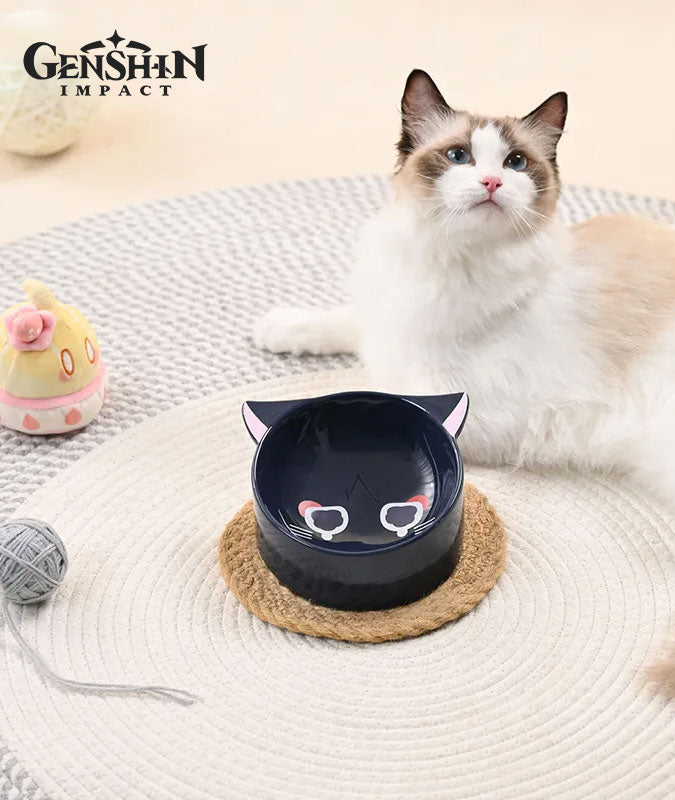[Official Merchandise] Wanderer Scaramouche Cat Home Theme Ceramic Pet Bowl