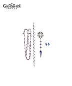 [Official Merch] Genshin Impact Frost and Flame Series Fatui Harbingers Brooch Accessory Set