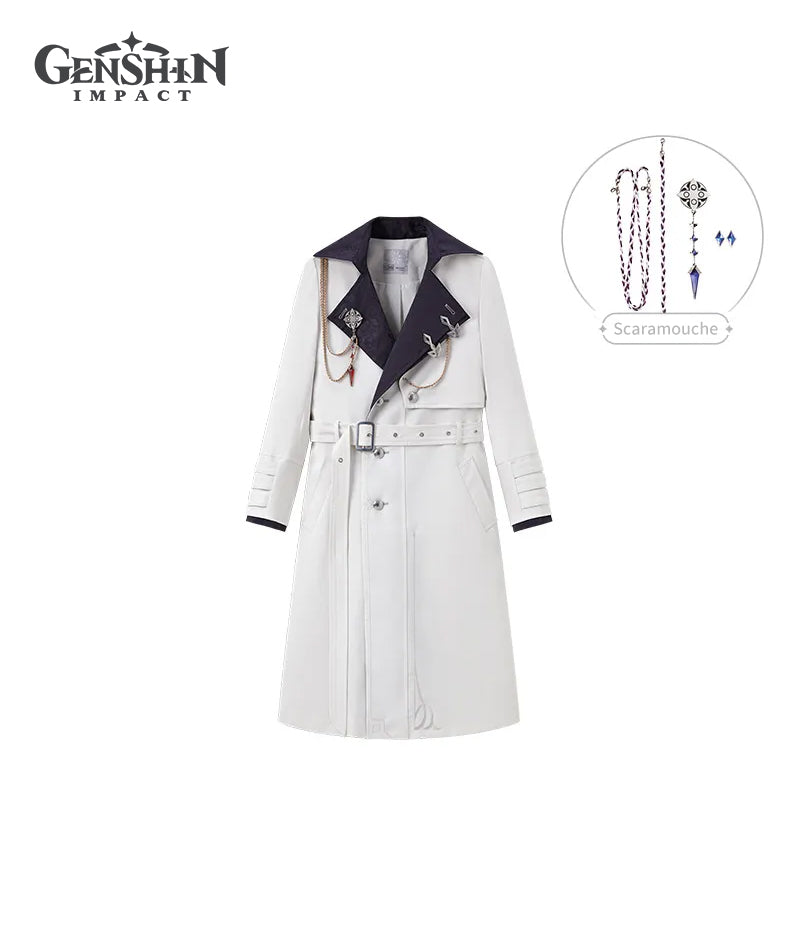 [Official Merch] Genshin Impact Frost and Flame Series Fatui Harbingers Trench Coat