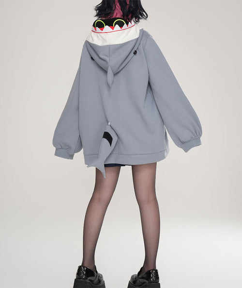 Zenless Zone Zero Sharkboo Bangboo Cosplay Hoodie