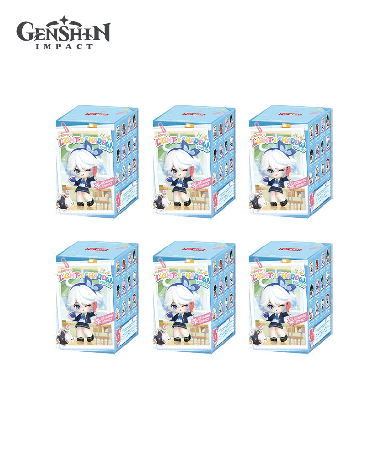 [Official Merch] Genshin Impact Pop Mart Academy's Light & Shadow Poetry Chibi Figure Blind Box