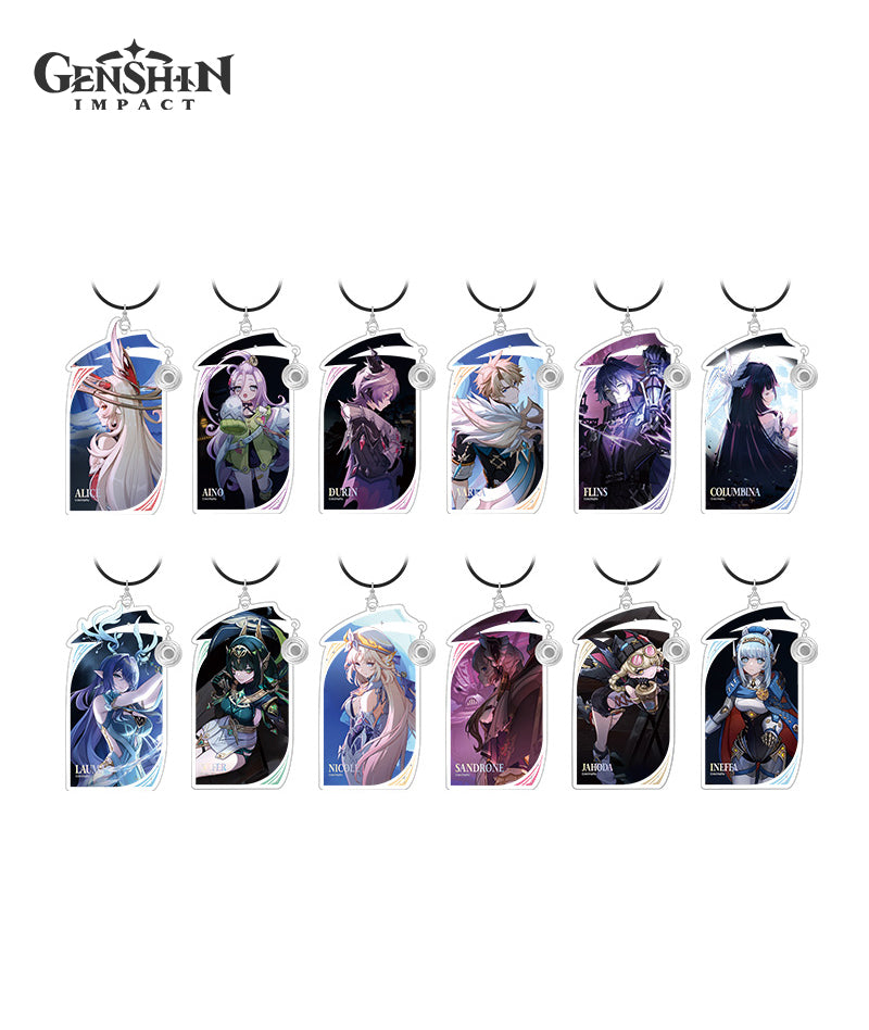[Official Merch] Genshin Impact Song of the Welkin Moon Acrylic Keychains