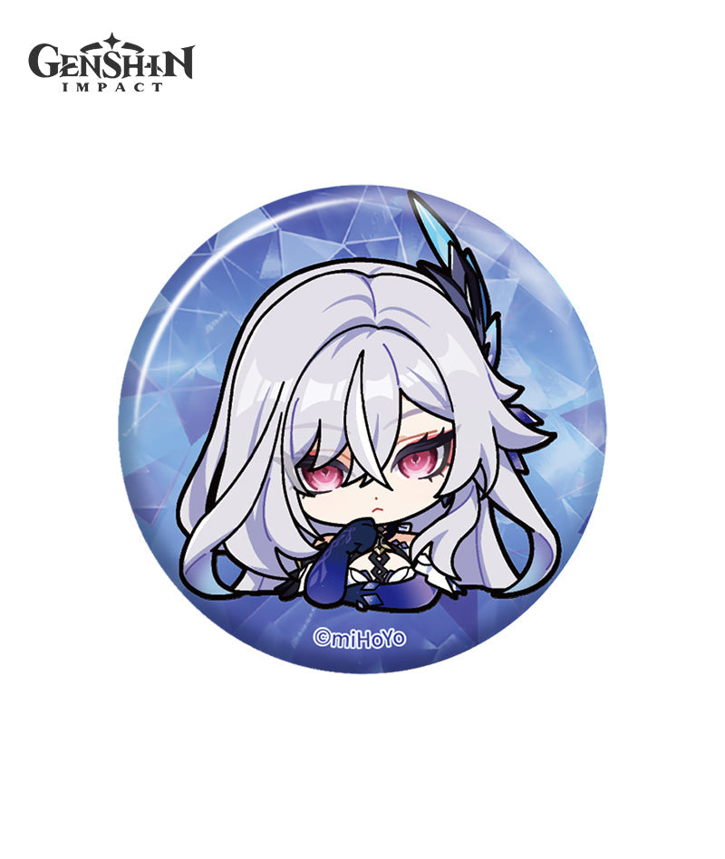 [Official Merch] Genshin Impact Skirk Chibi Expression Merchandise