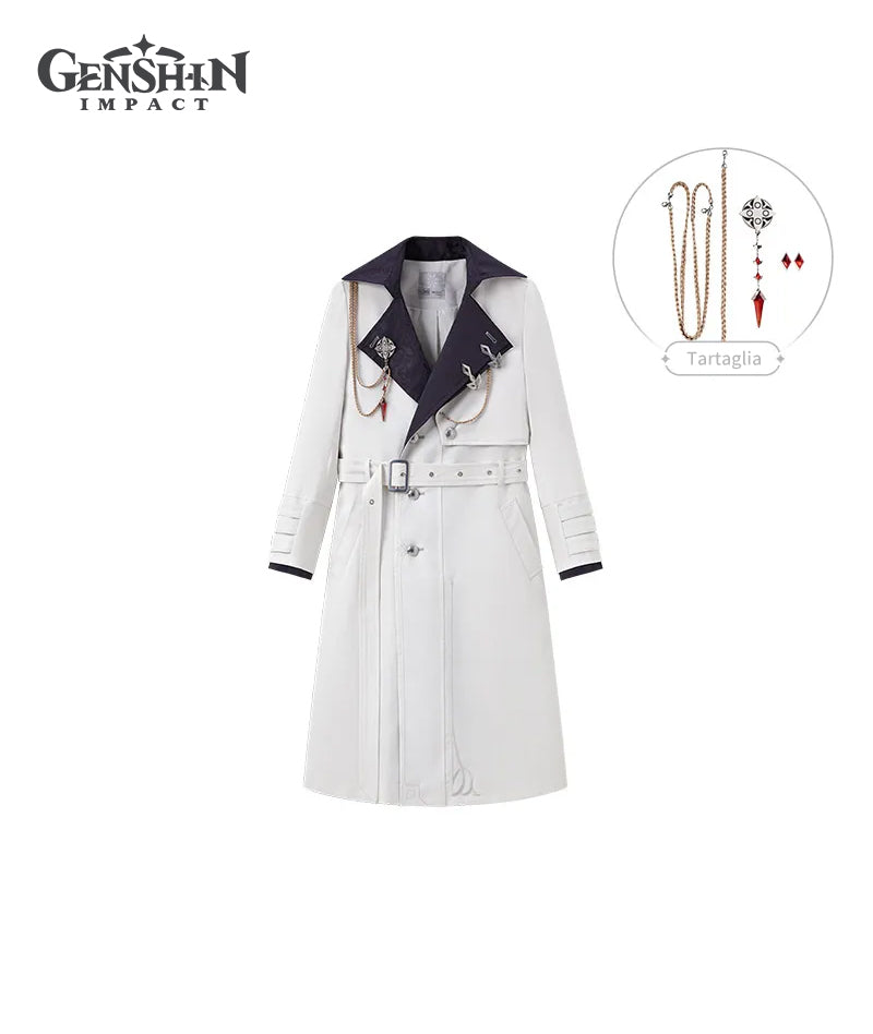 [Official Merch] Genshin Impact Frost and Flame Series Fatui Harbingers Trench Coat