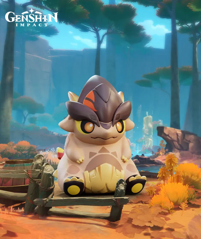 [Official Merchandise] Genshin Impact Natlan Saurian Tepetlisaurus Figure