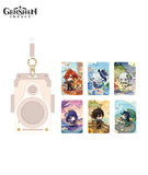 [Official Merch] Genshin Impact Teyvat Expo Collection: Toiletry Bag, Embroidered Patch & Luggage Tag