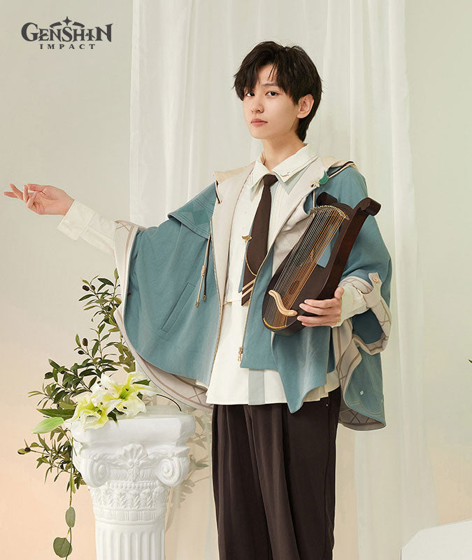 [Official Merchandise] Venti Impression Clothing Hooded Cape Coat
