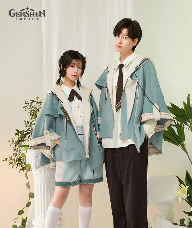 [Official Merchandise] Venti Impression Clothing Hooded Cape Coat