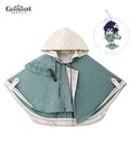 Venti Impression Clothing Hooded Cape Coat