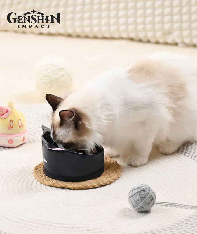 [Official Merchandise] Wanderer Scaramouche Cat Home Theme Ceramic Pet Bowl