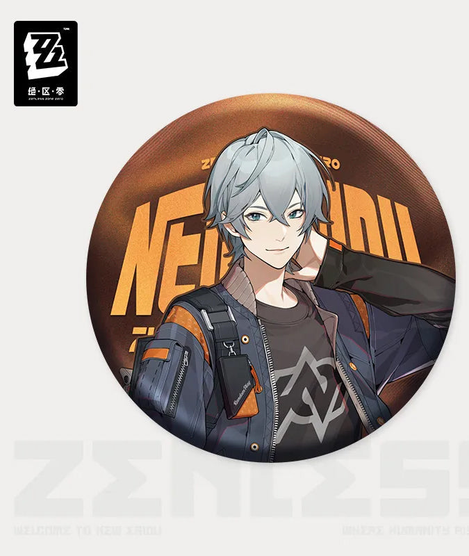 [Official Merchandise] Zenless Zone Zero Character Cards Belle & Wise Badges