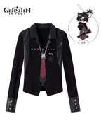 [Official Merchandise] Genshin Impact Wriothesley Impression Clothing Knitted Shirt