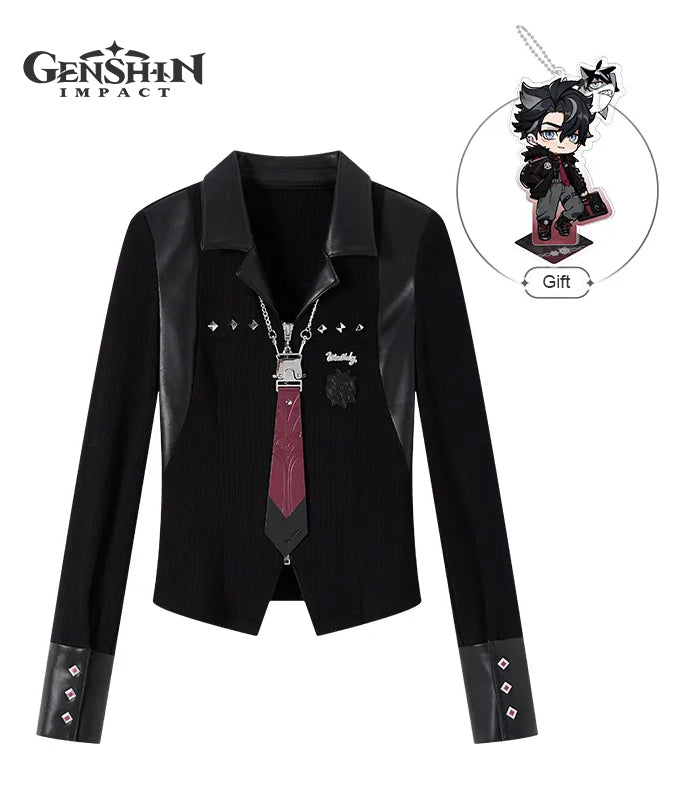 [Official Merchandise] Genshin Impact Wriothesley Impression Clothing Knitted Shirt