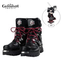 Genshin Impact Wriothesley Impression Clothing Mid-calf Boots