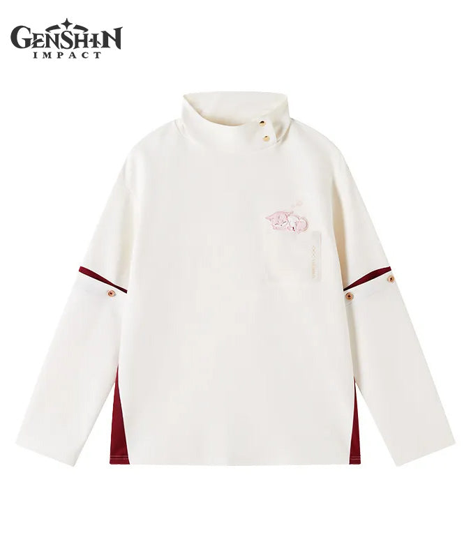 [Official Merchandise] Yae Miko Impression Clothing Collar Sweatshirt