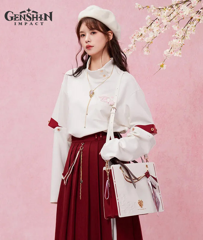 [Official Merchandise] Yae Miko Impression Clothing Collar Sweatshirt