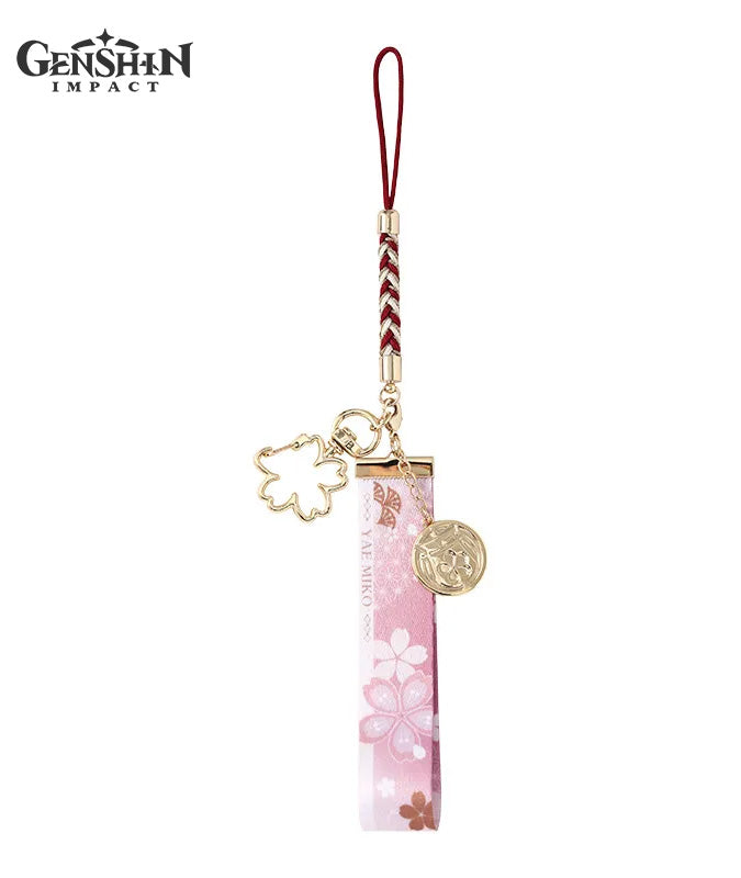 [Official Merchandise] Yae Miko Impression Metal Bookmark/Lanyard Keychain