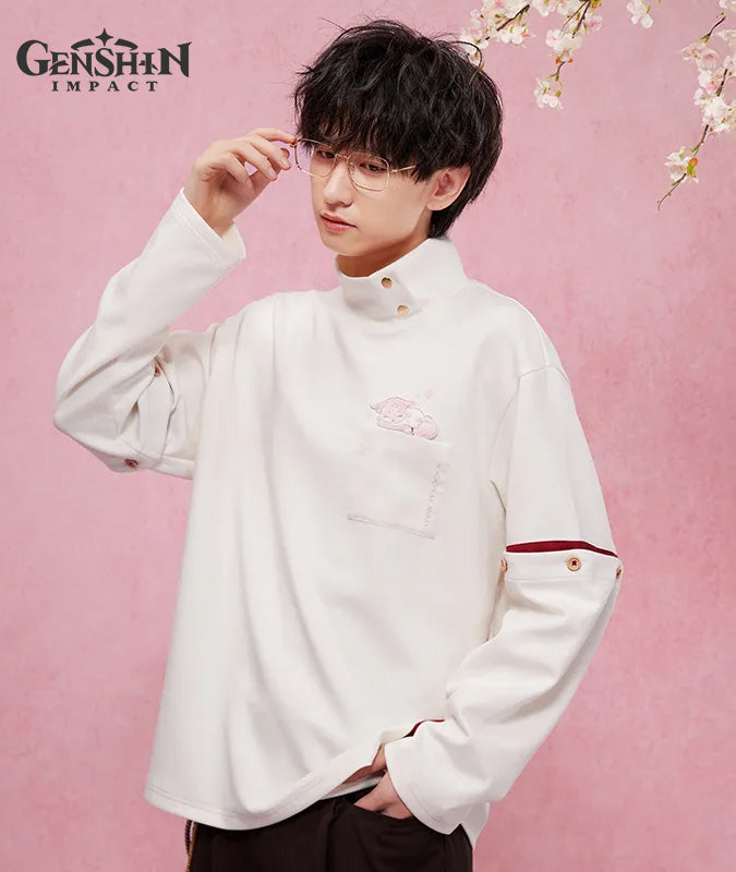 [Official Merchandise] Yae Miko Impression Clothing Collar Sweatshirt