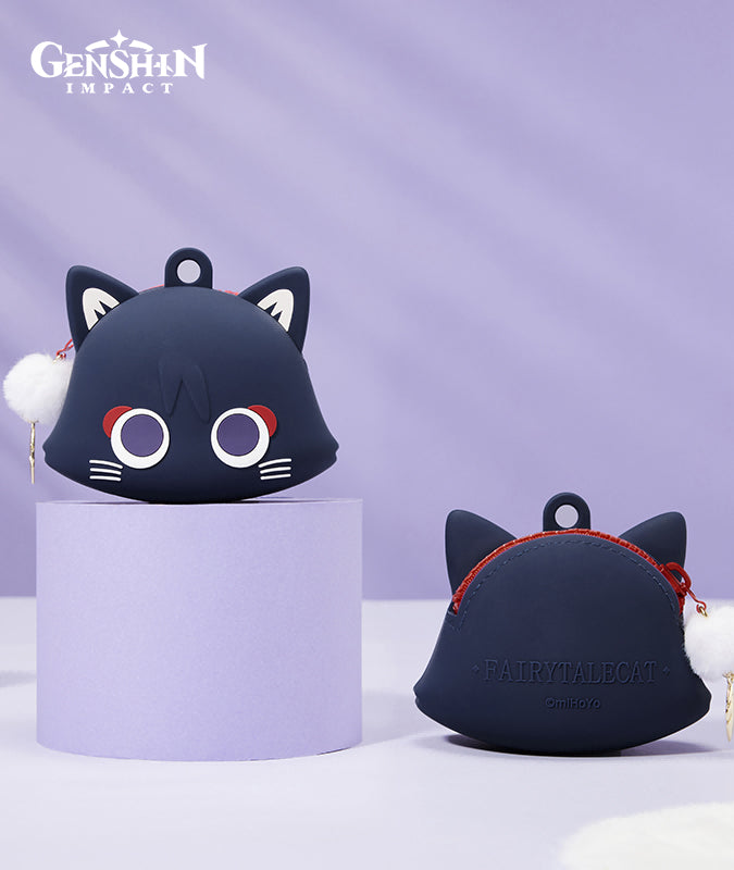 [Official Merchandise] Wanderer Scaramouche Cat Series Mini Silicone Pouch