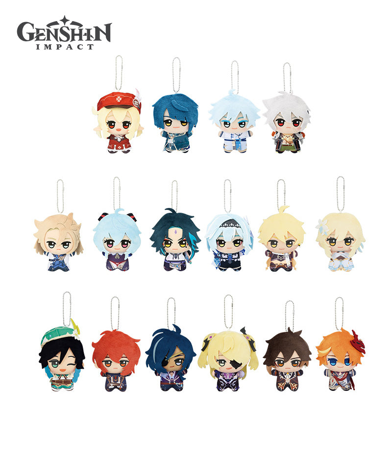 [Official Merchandise] Genshin Impact Chibi Gurumi Plush Keychains