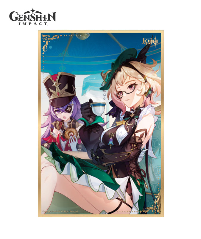 [Official Merchandise] Genshin Impact Theme Acrylic Shikishi Art Board