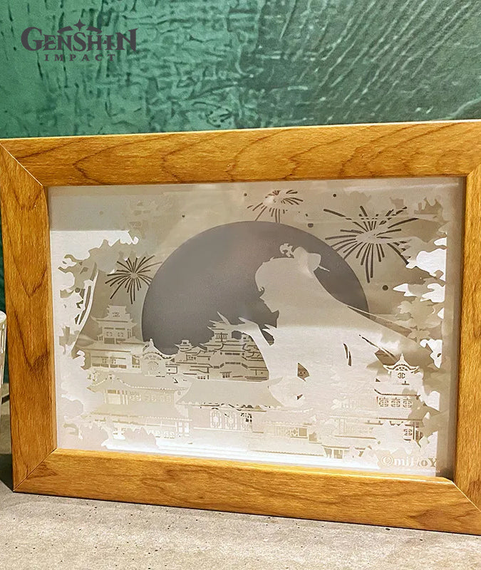 [Official Merchandise] Ningguang Eclipsing Jade Paper Carving Lamp