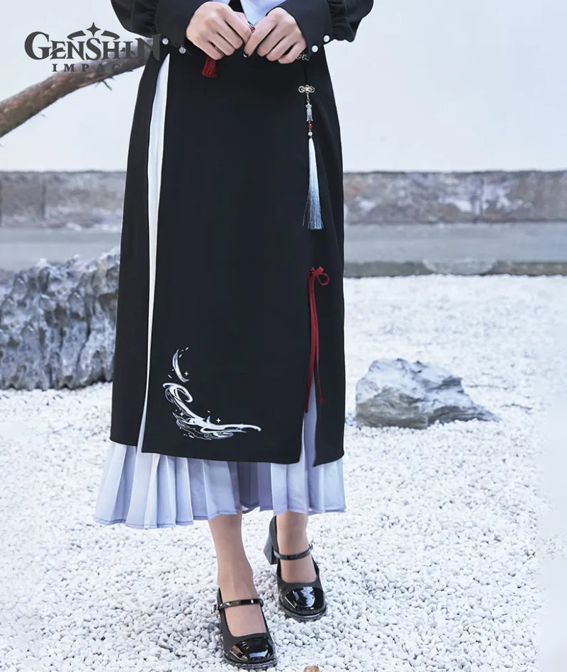 [Official Merchandise] Genshin Impact Shenhe Impression Clothing Midi Skirt