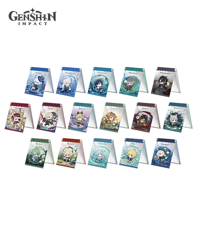 [Official Merchandise] Genshin Impact Starlit Letter Character Acrylic Folding Mirror