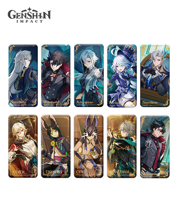 [Official Merchandise] Genshin Impact Theme Character Rectangle Badge Furina