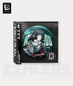 [Official Merchandise] Zenless Zone Zero Unknown Faction Jane Doe & Soldier O Anby Tinplate Badge