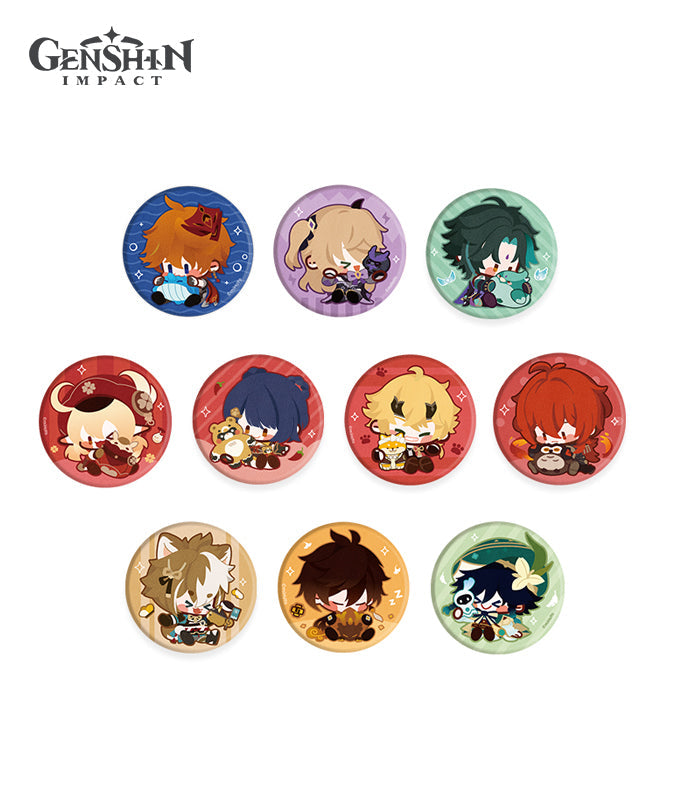 [Official Merchandise] Chibi Character Fabric Badges