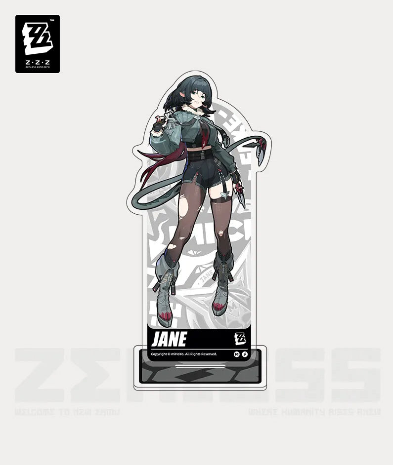 [Official Merchandise] Zenless Zone Zero Unknown Faction Jane Doe & Soldier O Anby Acrylic Stand