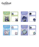 [Official Merch] Genshin Impact Nod-Krai Characters Chibi Expression Sticky Notes