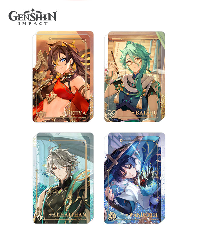 Genshin Impact Theme Quicksand Acrylic Ornaments