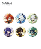[Official Merch] Genshin Impact Teyvat Expo Collection: Badges, Stands & Fridge Magnets