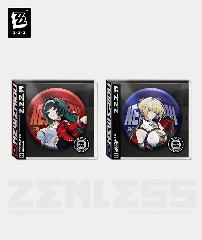 Zenless Zone Zero Stars of Lyra Character Tinplate Badge