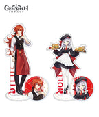 [Official Merchandise] Outland Gastronomy Diluc Noelle Badge Stand