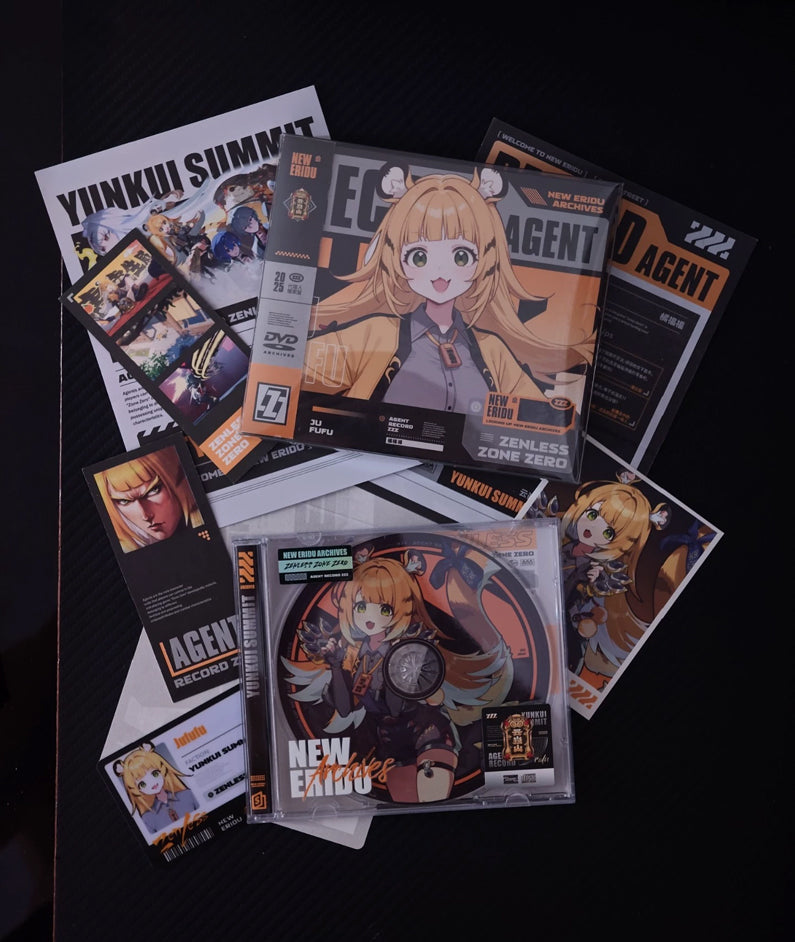 Zenless Zone Zero Yunkui Summit Character CD & DVD Disc Collectible Set