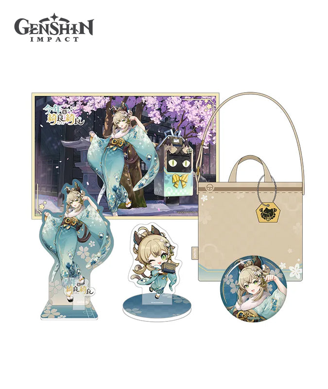 Genshin Impact x Japan Post Kirara Collab Merch