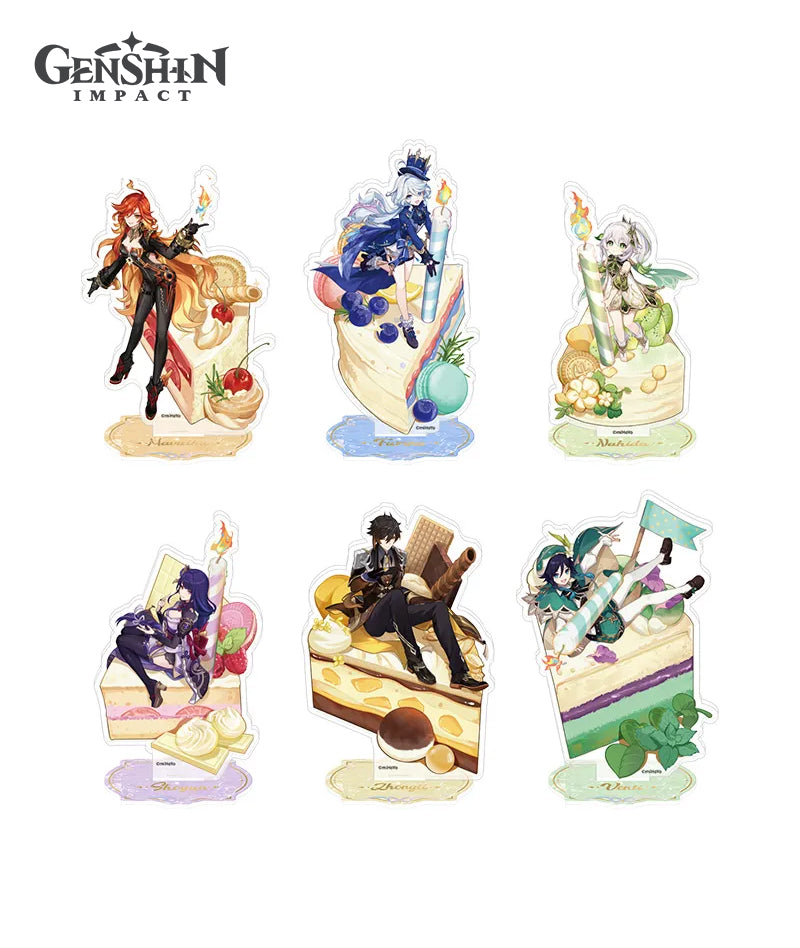 [Official Merchandise] Genshin Impact 4th Anniversary Acrylic Stand