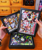 Genshin Impact 3D Shadow Box Art Painting Desk Decor | Columbina & Citlali