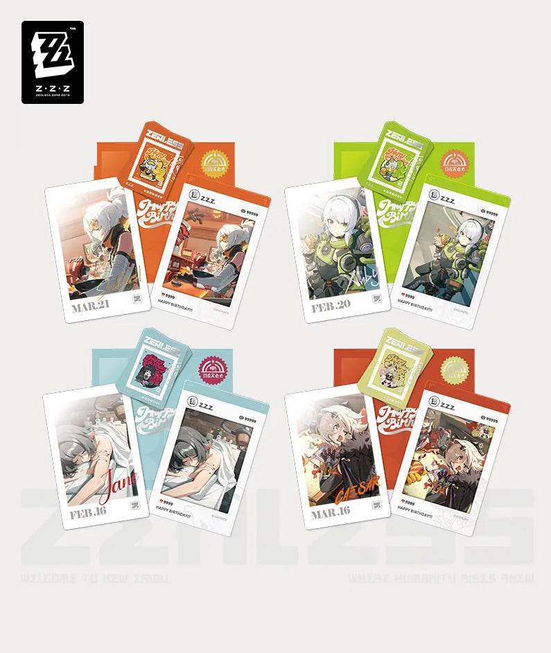[Official Merch] Zenless Zone Zero Character Birthday Gift Set Vol. 6