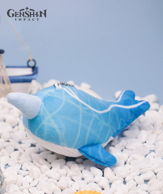 [Official Merchandise] Tartaglia's Whale Monoceros Caeli Plush Keychain
