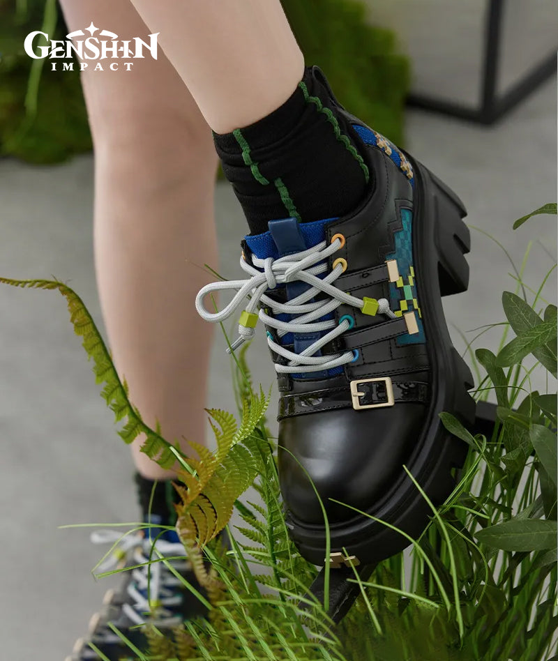 [Official Merchandise] Kinich Theme Impression Platform Lace-Up Shoes