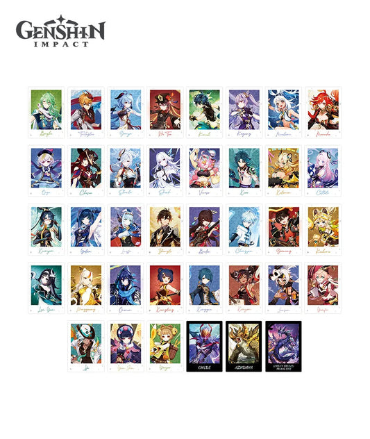[Official Merch] Genshin Impact Themed Character  Collectible Card Gift Box
