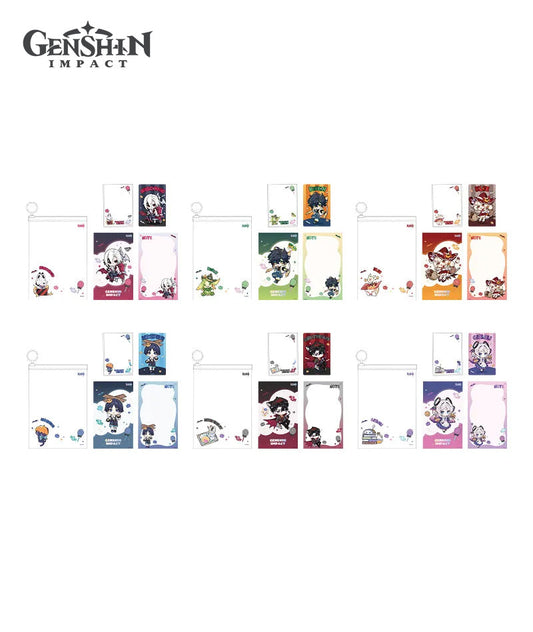 [Official Merch] Genshin Impact Twilight Whimsy Series Stationery Set