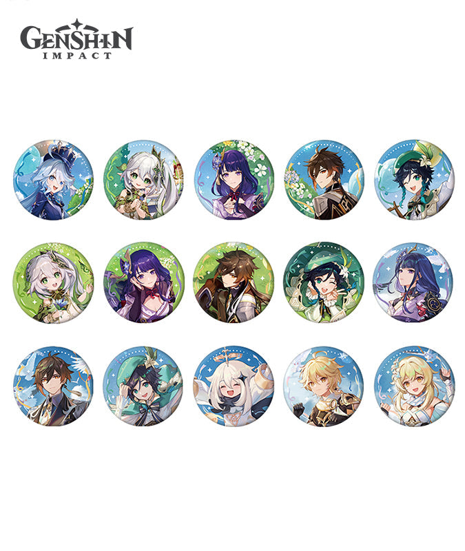 [Official Merchandise] Genshin Impact Anniversary Series Character Badge