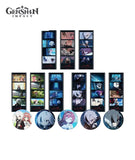 [Official Merchandise] Genshin Impact Arlecchino The Song Burning in the Embers Badges / Bookmark